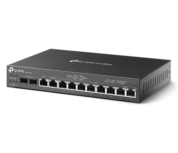 TP-LINK ER7212PC VPN Gigabit PoE+ Omada 3-w-1 ER7212PC - 1162661 - zdjęcie 2